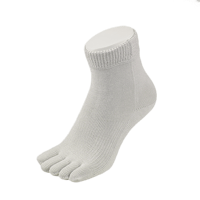 ゆびのばソックス ショート ブラック | Shoe maison online Store