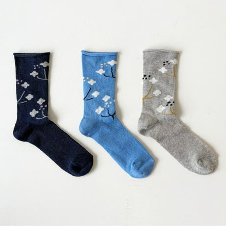 ふんわりくつした / 紫陽花