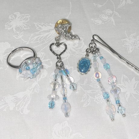 Baby blue ☥ Hairpin