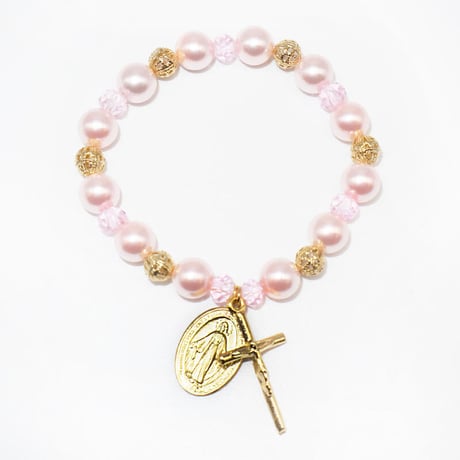 Mary charm Bracelet (gold)