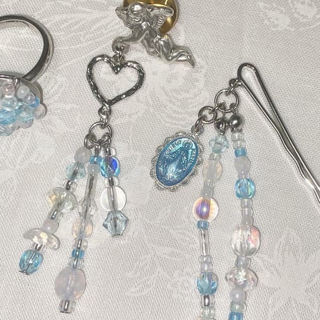 Baby blue ☥ Hairpin