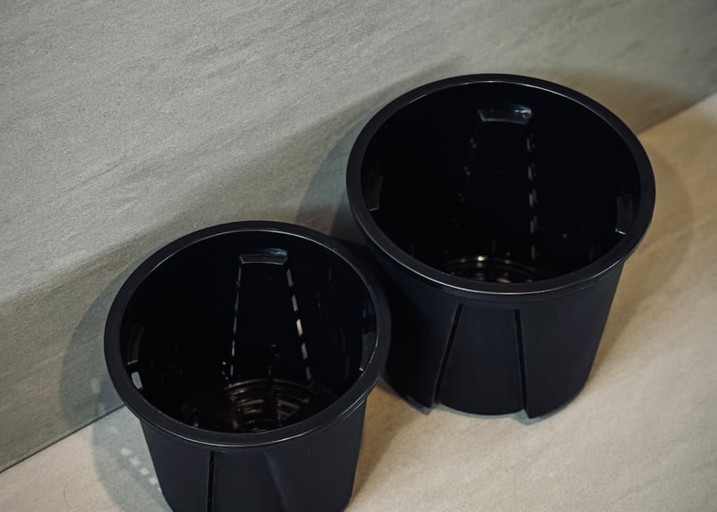 単品】+PLANTS_エアフローポット・スリット鉢（4号サイズ