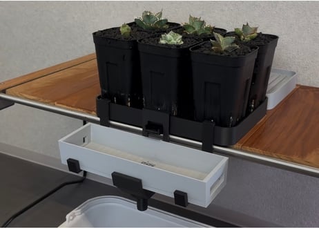 DRAIN SYSTEM TRAY（ドレインシステムトレー）| 排水機能付きトレー