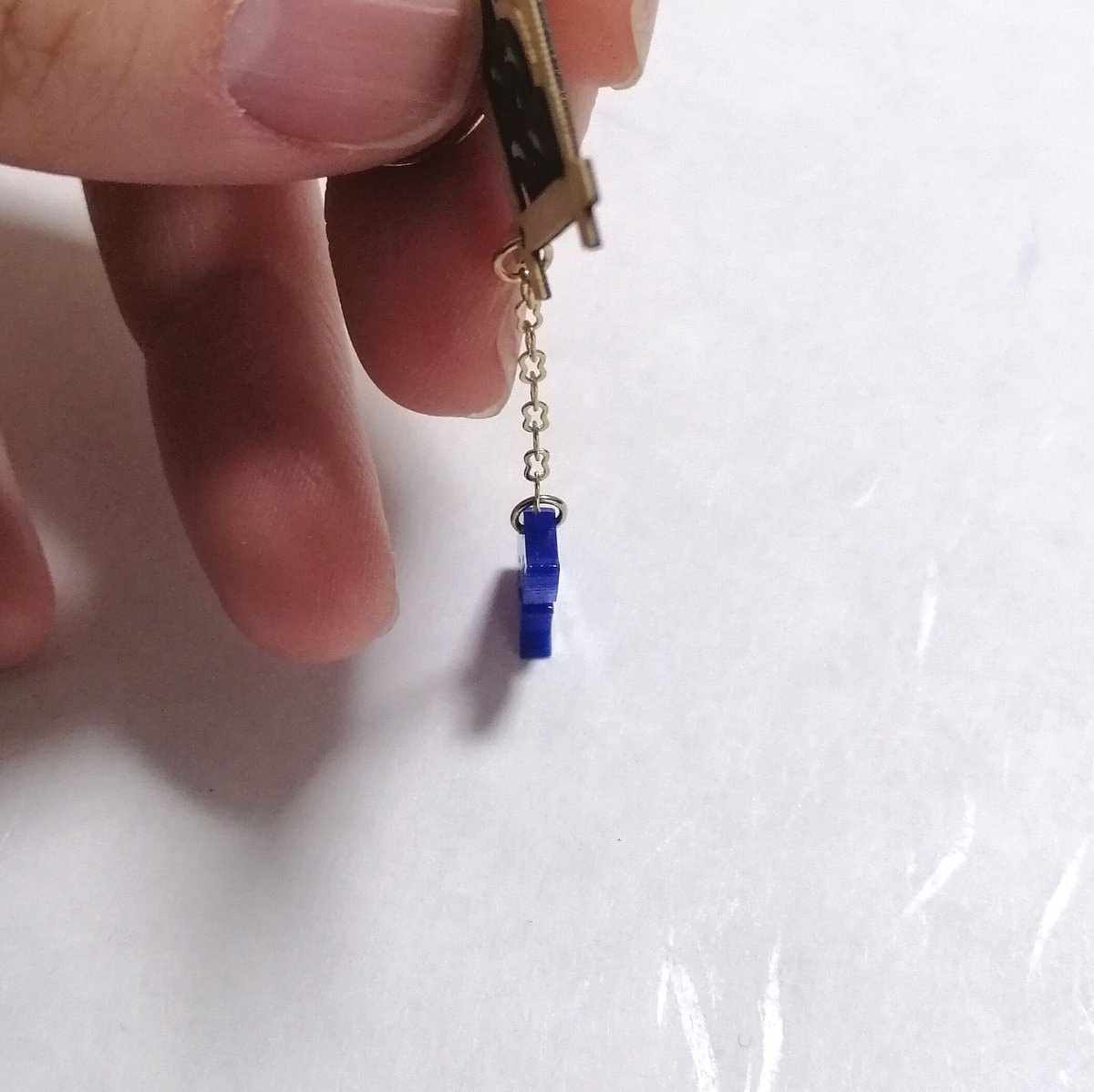 TOMO3 no AOiTE様ご確認用♡嵐マークピアスイヤリング N＋オーダー♡嵐マークピアス・イヤリング・リング - メルカリ