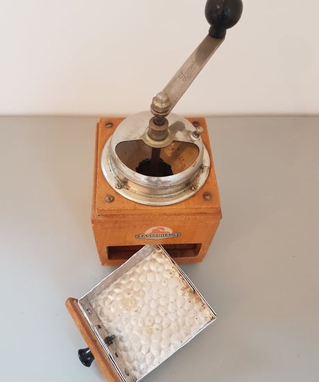 コーヒーミル・アンティーク ドイツKYM社製 ほとんど未使用 目だた