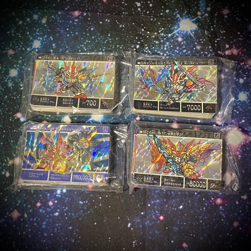 SDガンダム フルコンプ ガンダム 海外製 7 カード SDガンダム フルコンプ ガンダム 14 カードの通販 by カピパラs