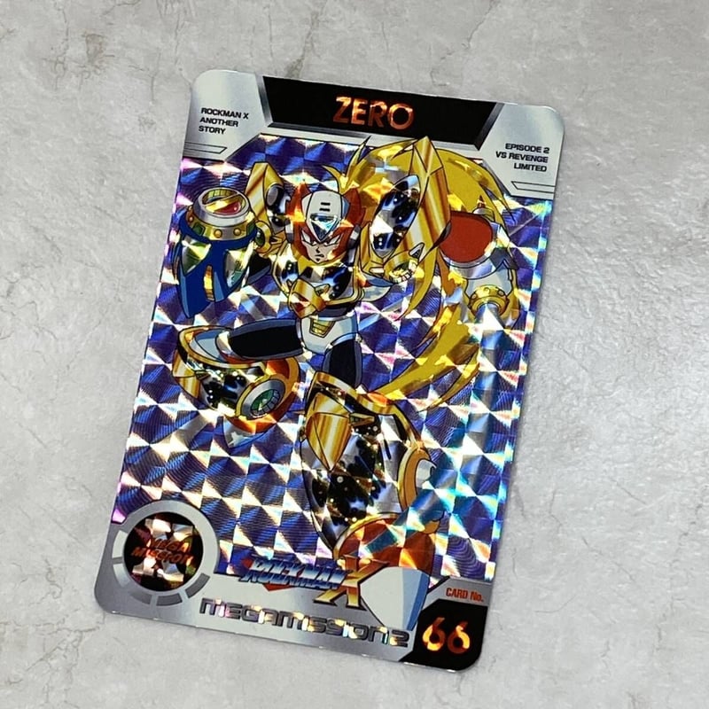 箱出し品]カードダス ロックマンX メガミッション2 キラカード No.66 ...