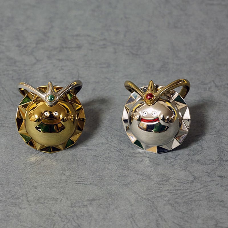 初代ドラゴンクエストメタリックモンスターメタルスライム2種、陶器