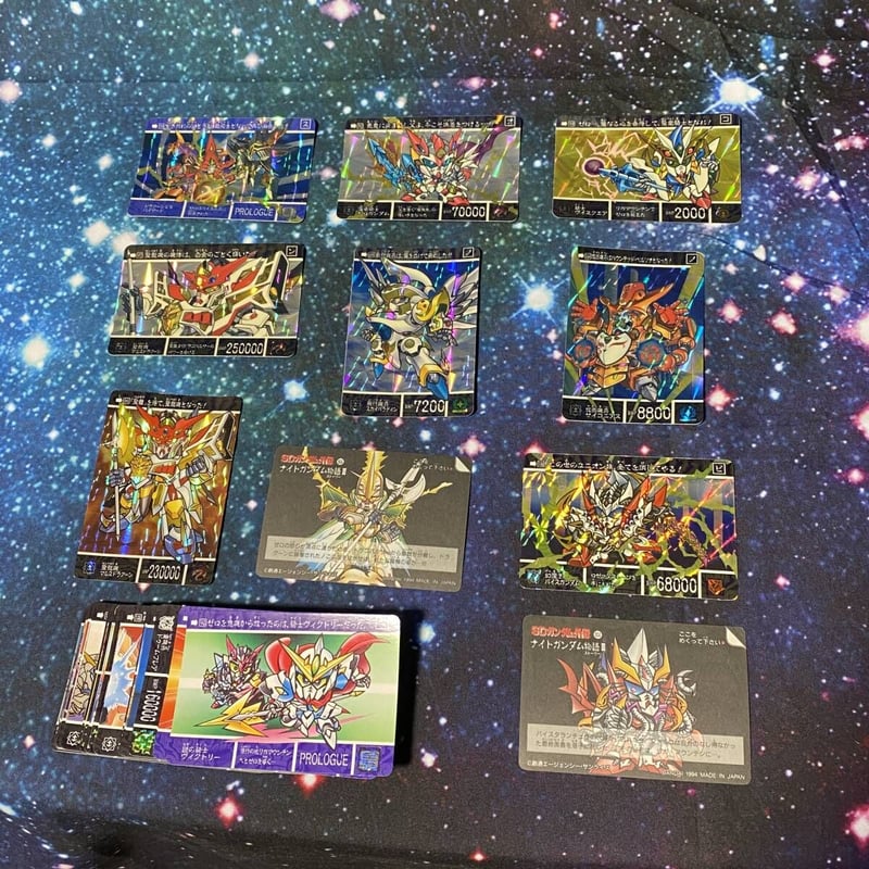 【美品】SDナイトガンダム外伝　カードダス カードダスNo.8 SDガンダム外伝 ナイトガンダム物語Ⅰ キラ