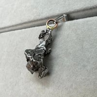 カンポデルシエロ　鉄質隕石　鑑別済　希少　原石　ペンダント　大特価　№1