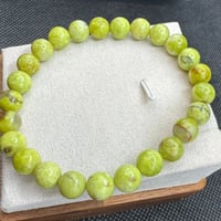 グリーンオパール　オーストラリア産　天然物　ドラゴン・アイ　高発色　美品　お買い得品　№2