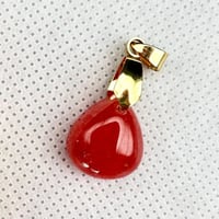 インカローズ　アルゼンチン産　天然物　極上高発色　高品質美品　穴あきルース　お買い得品　№1