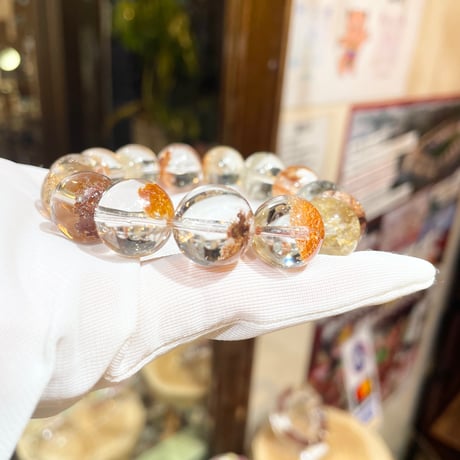 ガーデンクォーツ　ブラジル産　スペシャルクオリティ14.5mm玉