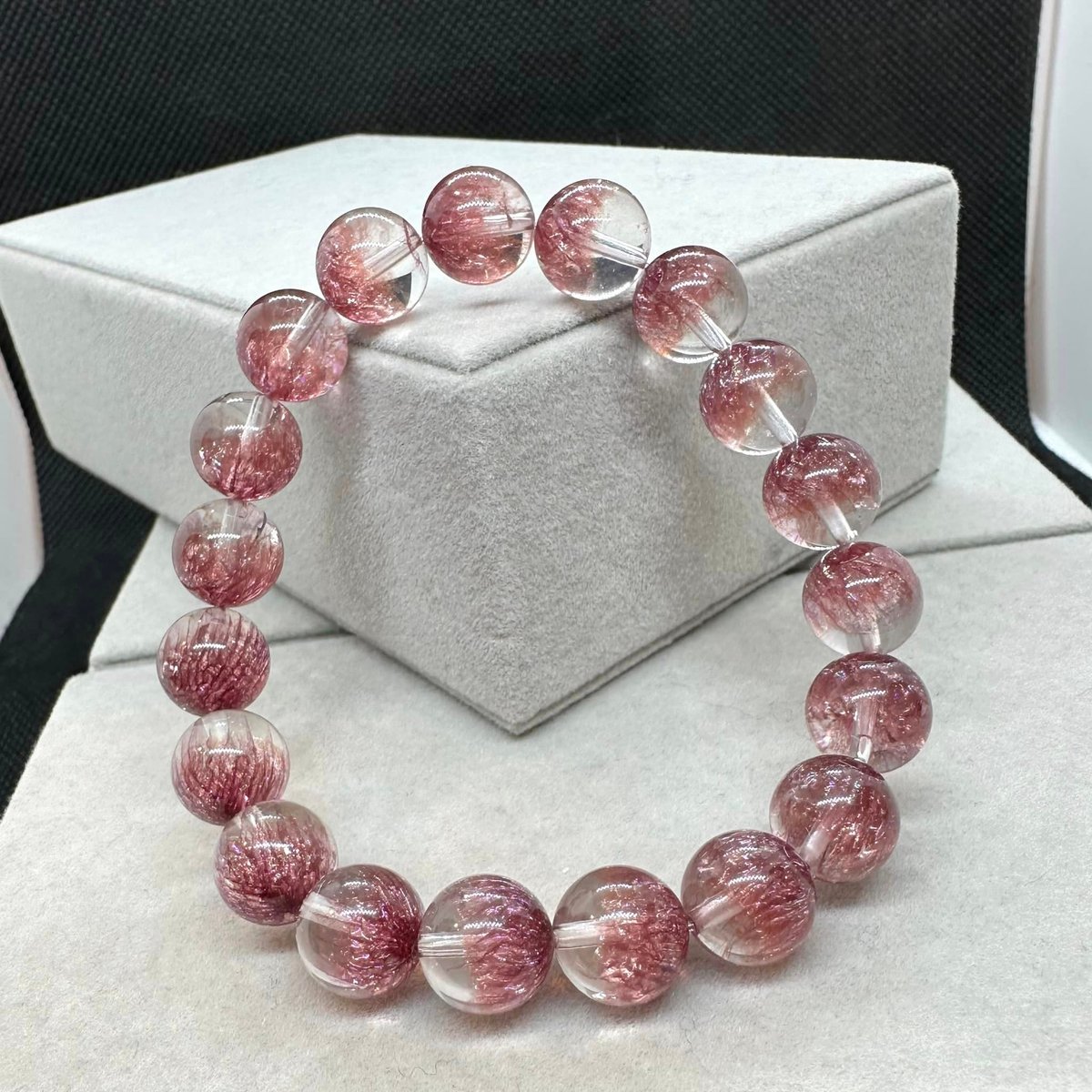 コッパークラッククォーツ 加工処理石 レア物 ブレス SALE50％OFF