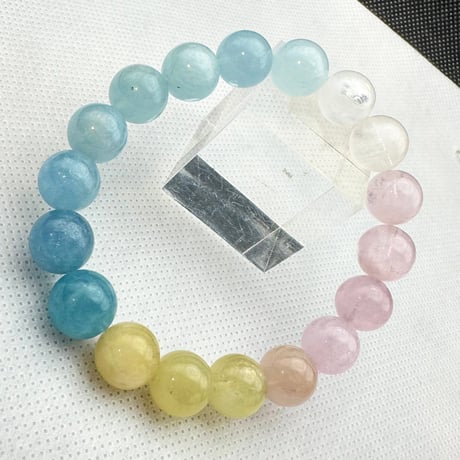 ベリル　ブラジル産　天然物　高品質美品　高発色　グラーデーション　お買い得品