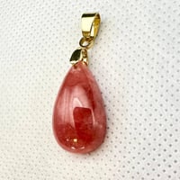 インカローズ　アルゼンチン産　天然物　極上高発色　高品質美品　穴あきルース　お買い得品　№4