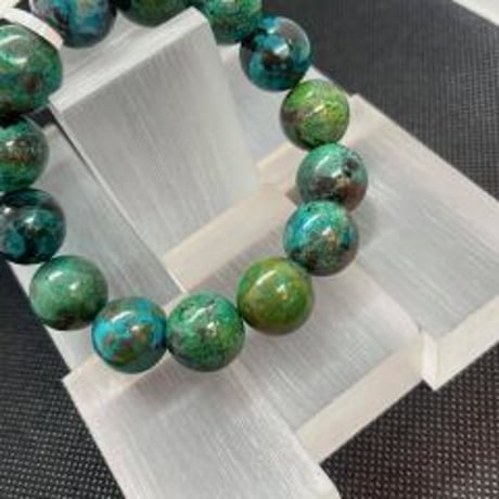 クリソコラ　天然物　希少　15mm　デカ玉