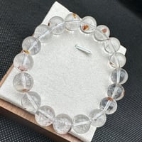ライモナイトインクォーツ　ブラジル産　天然物　希少　高品質美品　レッドカラー