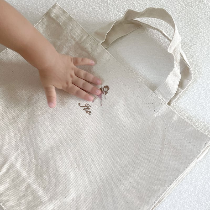 名入れ刺繍入り】トートバッグL マザーズバッグ ママバッグ ペアレンツ