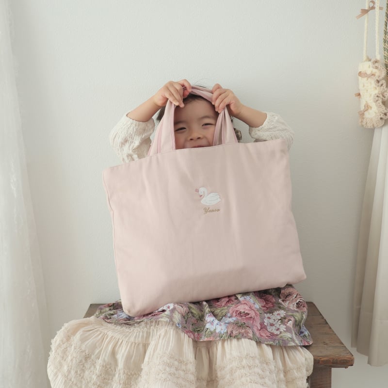 専用ページ【名入れ刺繍可】レッスンバッグ 名入れレッスンバッグ(新モデル) 【名入れ刺繍無料】【サイズ