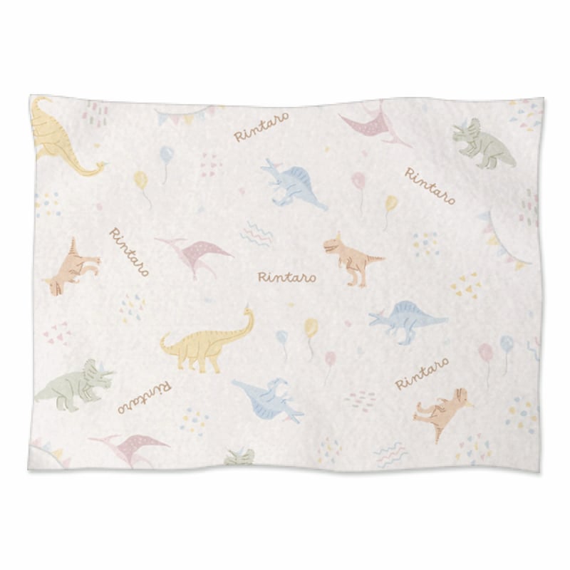 ○84.あみあみ恐竜のブランケット ○84.あみあみ恐竜のブランケット