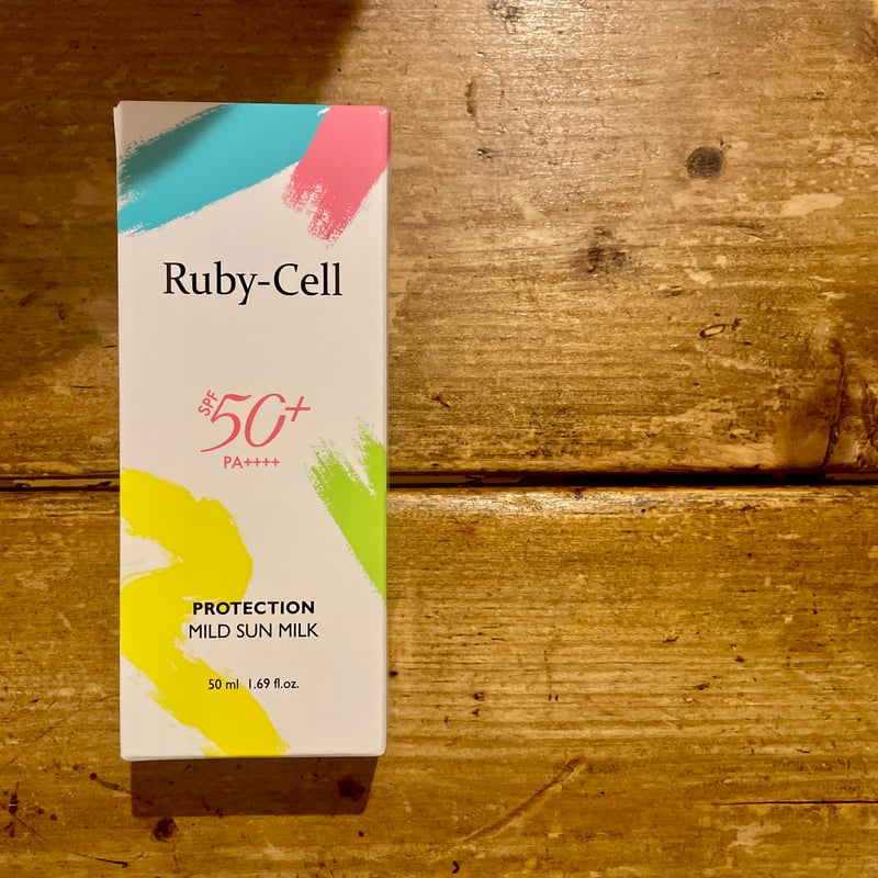 Ruby-Cell 日焼け止めミルク SPF50+２個セット a8c74c32a484d87b7ee8d5093a667d