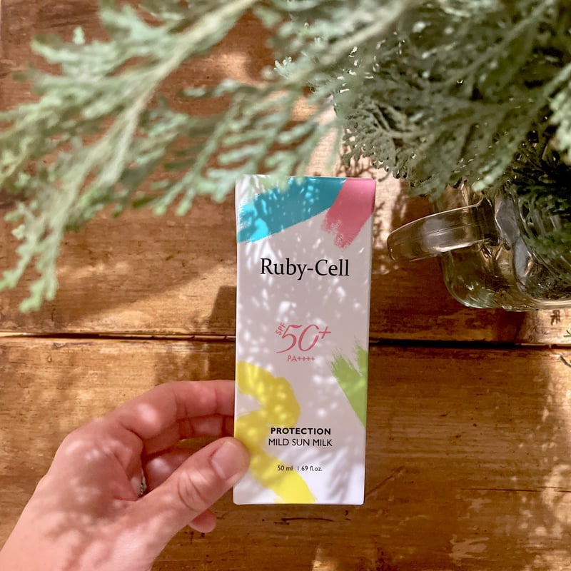 Ruby-Cell 日焼け止めミルク SPF50+２個セット Ruby-Cell 日焼け止めミルク SPF50+2個セット Ruby-Cell 日焼け