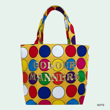 COLOUR MANNERS mini tote