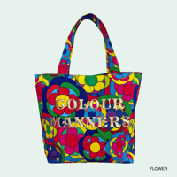 COLOUR MANNERS mini tote