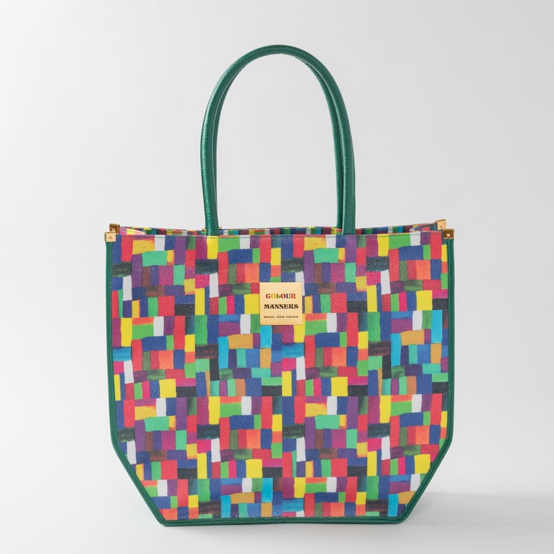 まき　マルチカラー ハンドバッグ Hexagon Bag(PAINT) | COLOUR MANNERS SHOP