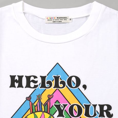 “HELLO, YOUR COLOUR” T-SHIRT (アヒル)