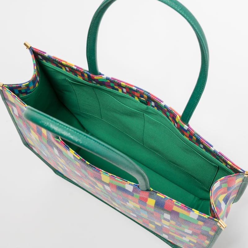 まき　マルチカラー ハンドバッグ Hexagon Bag(PAINT) | COLOUR MANNERS SHOP