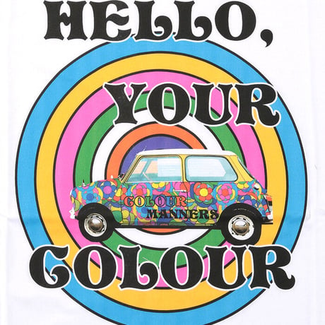 “HELLO, YOUR COLOUR” T-SHIRT (プロジェクトカー)