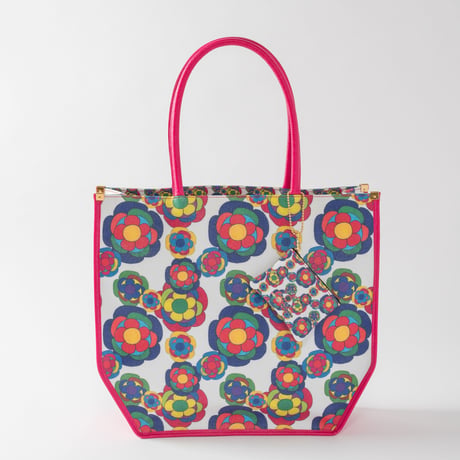 Hexagon Bag(WHITE FLOWER)