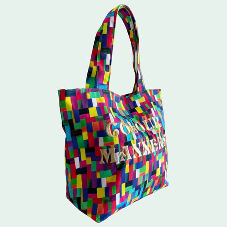 COLOUR MANNERS mini tote