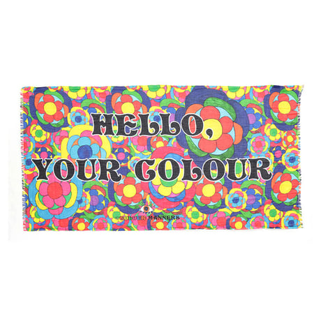 HELLO, YOUR COLOUR アメリカンシーアイランドコットンストール(FLOWER)