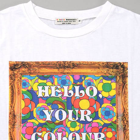“HELLO, YOUR COLOUR” T-SHIRT (ART)