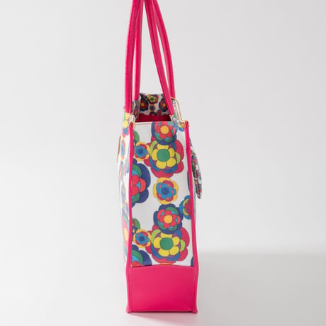 Hexagon Bag(WHITE FLOWER)