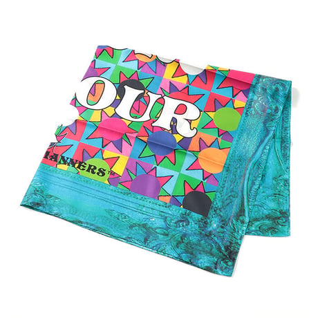 "HELLO, YOUR COLOUR" シルクスカーフ (SUN)
