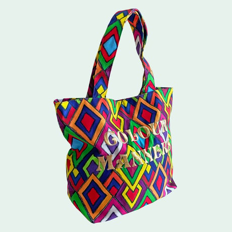 COLOUR MANNERS mini tote