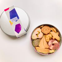 夏のクッキー缶