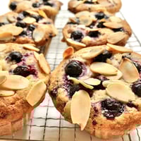 ブルーベリーのレモンマスカルポーネマフィン