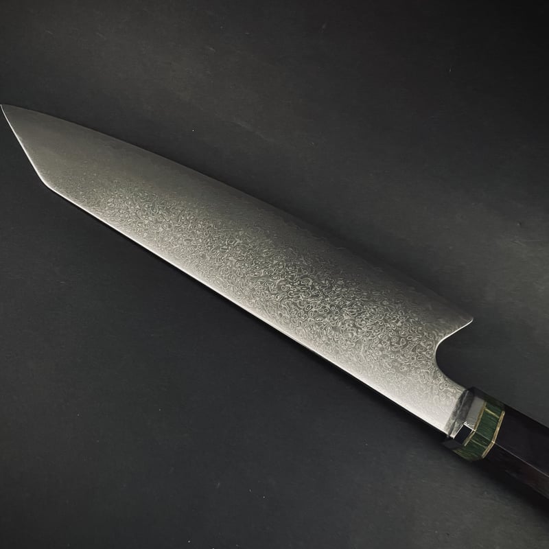 240mm ダマスカスシェフナイフ VG-10 ダマスカス牛刀　切れ味抜群 新品】 240mm ダマスカスシェフナイフ ダマスカス牛刀 切れ味