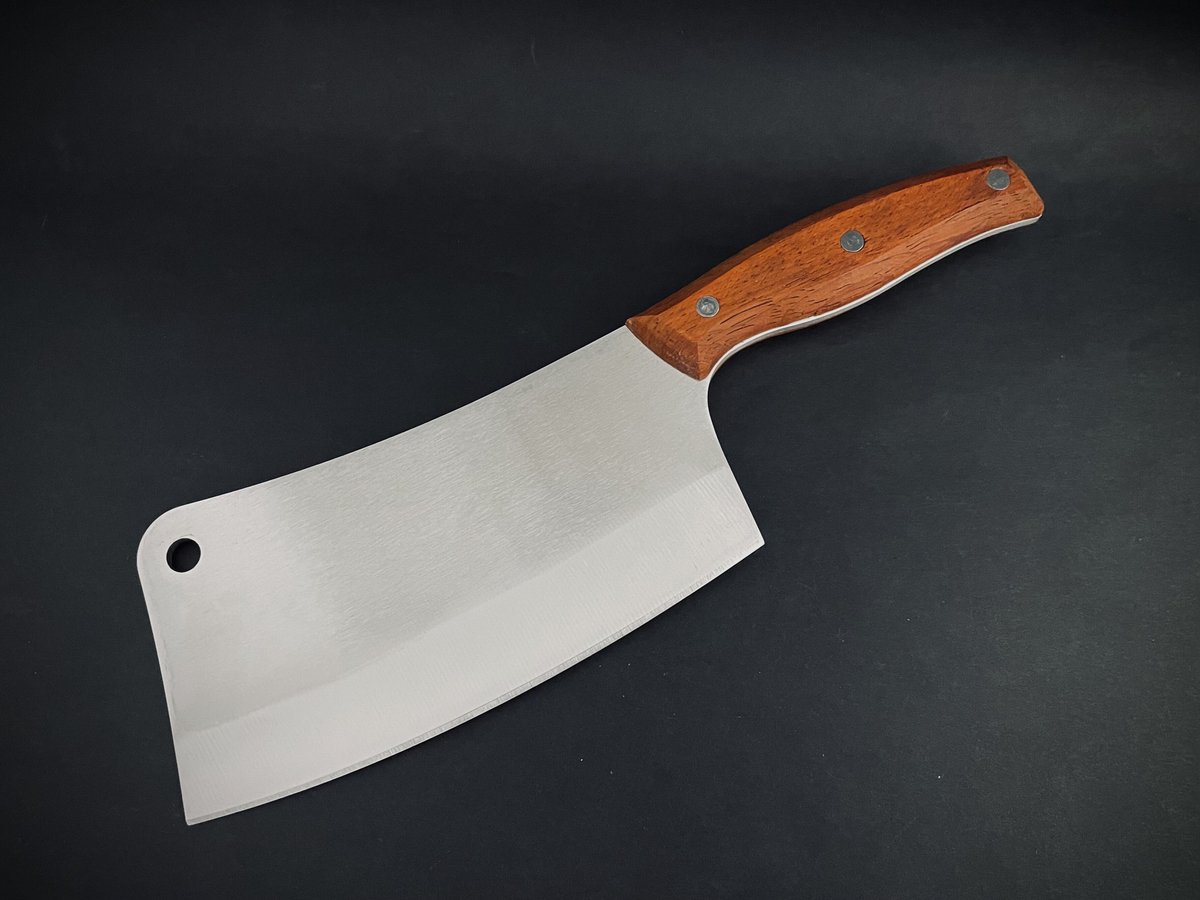 特製中華包丁 木製ハンドル 約30cm 特製中華包丁 木製ハンドル 約30cm