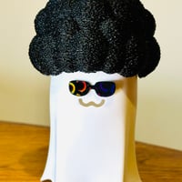 「アフロ」にゃうとどあゴースト対応
