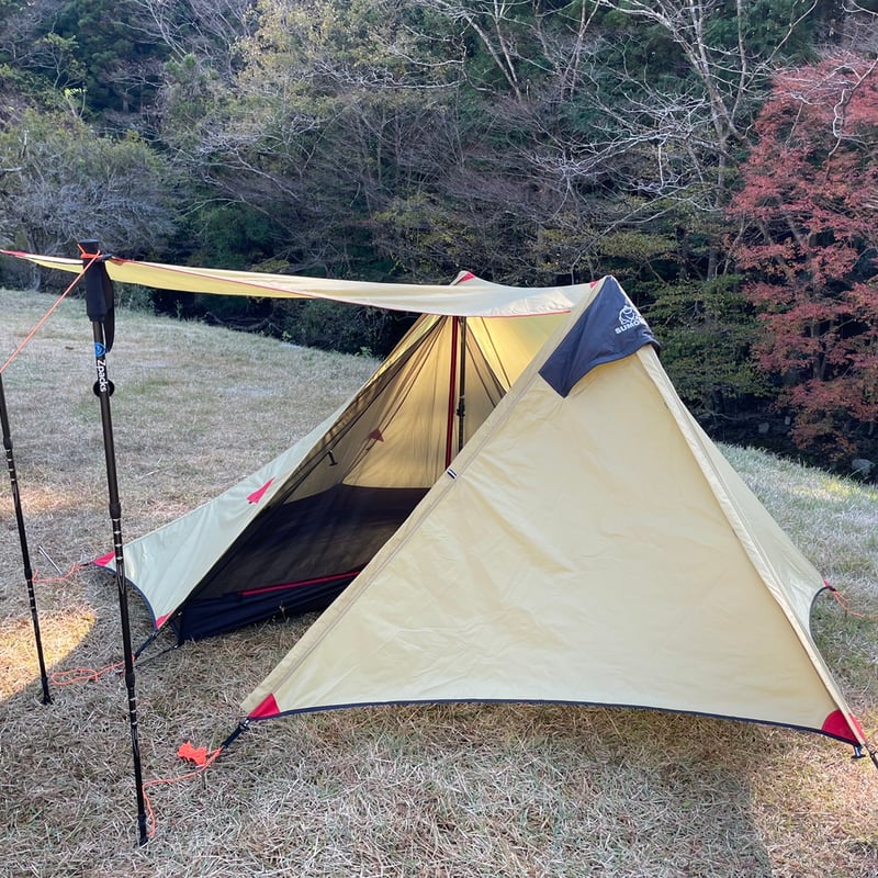 ★良品★ナフコ・ツールームテント（メインポールお付けします） タフスクリーン2ルームハウス用メインポール（1本入り）の通販