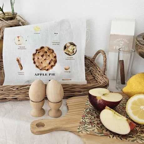 fabric poster  <apple pie>   *For me original