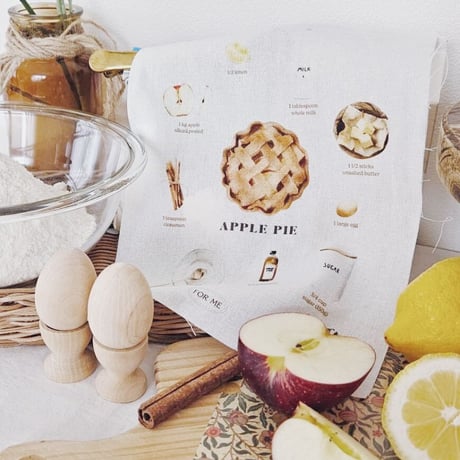 fabric poster  <apple pie>   *For me original