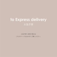 お急ぎ便への変更 +500円