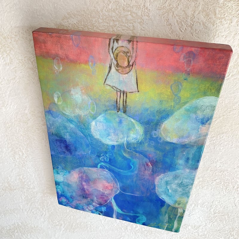 9月の海はクラゲの海』 山路絵子 YM018 | art house画美荘